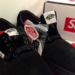 Supreme Vans The Era Black Size 10 Velvet Jeremy ASAP BNWT CDG flyknit Bruce Lee