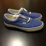 Mens Vans Era Distressed Blue Authentic Sz 9.5 New NWOB