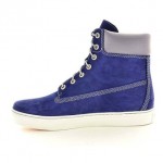 Timberland Mens Ankle Boots Size 8.5 M 6700R Ek Newmarket Navy Leather