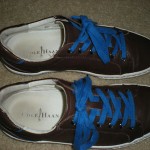 COLE HAAN BROWN LEATHER SNEAKERS WITH NIKE AIR TECHNOLOGY SIZE 9M