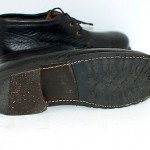 TIMBERLAND BOOT COMPANY BLAKE WINTER CHUKKA BROGUES BLACK OILED LEATHER 4028R 11