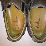 COLE HAAN NIKE AIR BROWN LEATHER SLIP-ON VELCRO DRIVING LOAFERS G SERIES 10.5 M