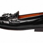 Cole Haan Men Size 8.5D Black Pinch Tassel LEATHER Slip-on Shoes Loafers Casual