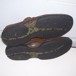 Clarks Mens Brown Leather Lace Up Oxfords Shoes 78699  SIZE 9.5 MEDIUM