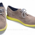 Cole Haan Lunargrand C11095 10 brown taupe suede Oxford Wingtip Green shoe $198