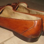 Mens Bragano by Cole Haan Brn All Leather Italian Tasseled Loafers sz 9 M