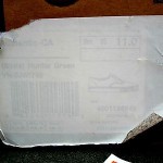 Vans Authentic CA Birds in Hunter Green Size 11 Very Rare!