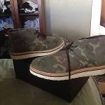 All saints camo battalion boot jungle size 9 Army Marine Timberland