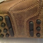 Cole Haan mens Driving Moccasin in brown leather size 9.5 with Nike Air