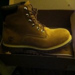 Size 9.5 Timberland Boots Nubuck/Suede