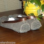 COLE HAAN MENS LEATHER SUEDE DARK BROWN DRVING MOCCASINS LOAFERS SLIP ONS 11.5 D