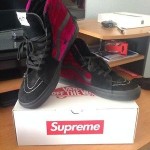 Supreme Skate Hi Vans Sz 10.5