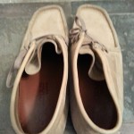 Clarks Wallabees Tan Suede Leather Shoes Men’s Size 13M