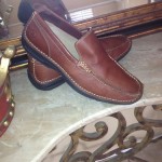 SHARP MENS COLE HAAN BROWN CASUAL LEATHER LOAFER/ DRIVING MOCCASIN SIZE 9M