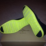 Men’s Cole Haan Lunargrand Suede Chukka Black/Volt size 11M w/ box C11185
