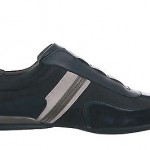 Hugo Boss Green Men’s Space On Sneakers In Dark Blue (50256531-401)