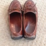 Nice Men’s Cole Haan Dark Brown Leather Driving Moccasins (Size 9 M)