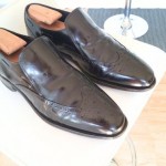cole haan mens Dress Shoes Leather Wingtip 9.5