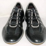 COLE HAAN NIKE AIR FLYWIRE BLACK LEATHER MENS SNEAKERS SZ 10M