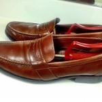 Beautiful Brown Leather Shoes Penny Loafers  Size***11 M***By COLE HAAN