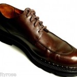 Cole Haan Country Mens Brown Leather Lace Up Oxfords size 8D