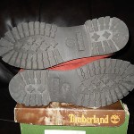 MENS TIMBERLAND 6″ PREMIUM CONSTRUCTION BOOT SIZE 10 – BURGUNDY / GREY