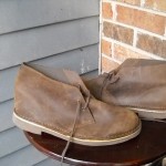 Clarks BUSHACRE 2  Mens Brown Beeswax Leatherl Chukka Style Desert Boot Sz 13 M