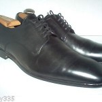 HUGO BOSS  DRESS SHOES  11 RETAILS $455 SAVE!  SUPPLE BLACK LEATHER