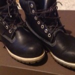 Timberland Mens  6″ Black Leather Casual  Waterproof Boots Size US 10