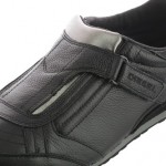 Diesel Keep 00YD15-PR874-H2566 Black Vetiver Velcro Leather Casual Shoes 7.5 Men
