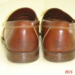 COLE HAAN DOUGLAS CLASSIC Saddle Tan Penny Loafers MENS 8.5 D