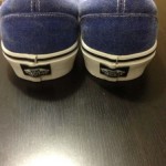 Mens Vans Era Distressed Blue Authentic Sz 9.5 New NWOB
