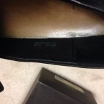 Cole Haan Black Leather Slip Ons Loafers Dress Nike Air Mens 10.5 10 1/2