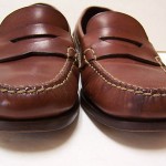 Cole Haan Country Mens Brown Leather Penny Loafers Shoes Slip Ons Size 10.5W F/S