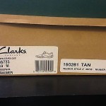 Mens Clarks Muckers Size 10 MEDIUM Rubber Sole Brown Waterproof *NEW*
