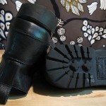 Men’s DIESEL Workmate II Classic Black Leather Ankle Boots Sz 10.5 / EU 44