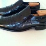 cole haan mens Dress Shoes Leather Wingtip 9.5