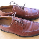 Men’s COLE HAAN NIKE AIR SZ 8 Brown Leather Lace Up OXFORDS Comfort Shoes