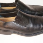 MENS COLE HAAN Black Leather Loafers Size 12M