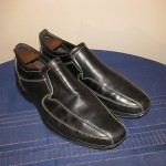 COLE HAAN NIKE AIR MEN’S BLACK LOAFER SHOES SZ 10.5 M GOOD CONDITION