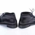 Cole Haan C06648 L10.5 R10 black polished leather chukka boot shoe MISMATE NEW