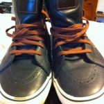 Vans Sk8-Hi Lx Leather Flannel US 10.5 Vans Vault