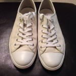 Cole Haan Mens White Leather Sneakers 12M