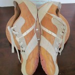Mens sz 10.5 M leather w/suede trim Diesel athletic low profile tennis shoes