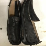 COLE HAAN NIKE Air Black Leather Loafer G Series 10.5 M