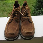 COLE HAAN 7 M Brown NIKE AIR suede ANKLE BOOT leather lace-up high top shoe