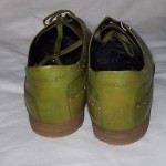 NIB CAPPELLETTI Green Leather Wing Tip Shoes 10 – 10.5 (It. 43) Italy Cole Haan