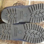 Super TIMBERLAND BOOTS Mens 9.5 M  Blue Leather Work Boots EUC