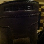 DIESEL Full Leather Lace & Zip Hightop Boots Sneakers Shoes 12 (45 Neiman Marcus