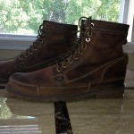 Timberland Men’s Earthkeeper Brown Leather Ankle Boots Size 9.5 M Used Excellent